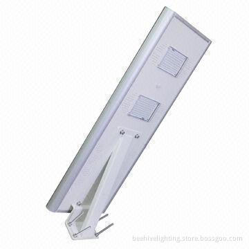 Solar LED Street Light, 20W Power, All in One Integrated with Motion Sensor